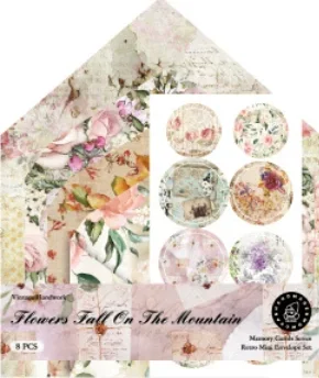 92 Pieces Mini Stationery Paper Envelopes and Sealing Sticker Set