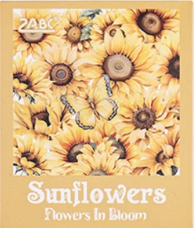 60 Pieces Glitter Shiny Flower Stickers for Journaling, Waterproof Decorative Decal for Scrapbooking Supplies Journal Planners Art Crafts Photo Album Decor (Yellow)