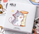 Small Size Scrapbook Stickers, 45pcs Doraking Boxed DIY Decoration Super Cute Cats Stickers for Laptop Planners Scrapbook Suitcase Diary Notebooks Album(Sweet Cats, 45pcs/ Box)